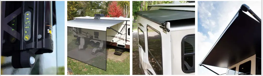 RV awning parts and accessories