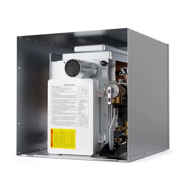 Tankless RV water heater unit Furrion Girard GE on-demand hot water